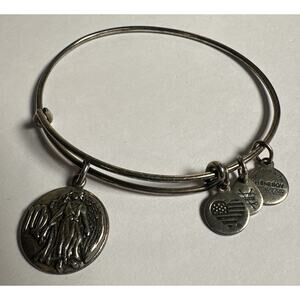 Alex and Ani Zodiac Virgo III Charm Bangle Silver Bracelet